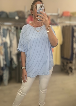 bluestripetop