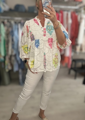 laceprintedtop