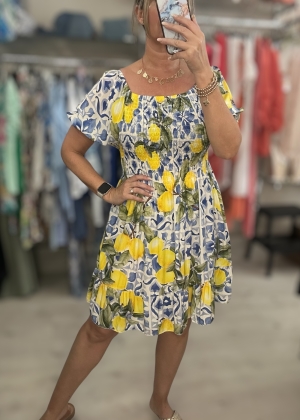 lemonprintdress