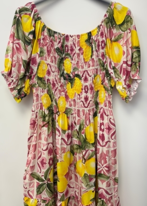 lemonprintdress