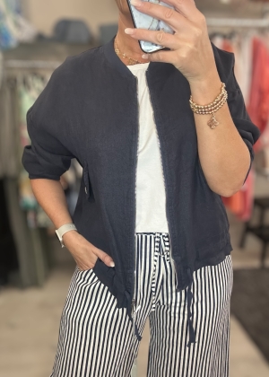 navylinenbomberjacket  Thumb