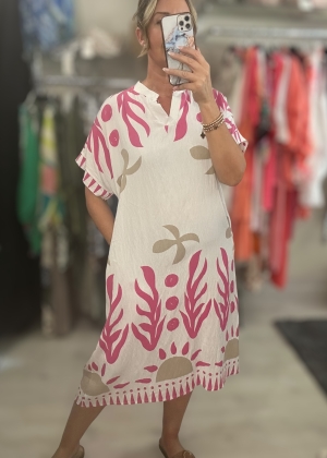 pinkprinteddress