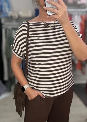 chocolatestripetshirt