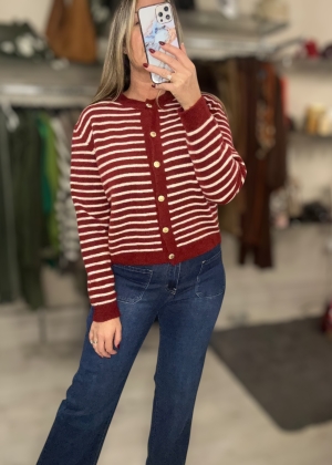 redstripecardigan