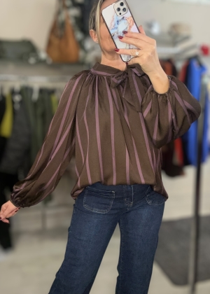 brownstripeblouse Thumb