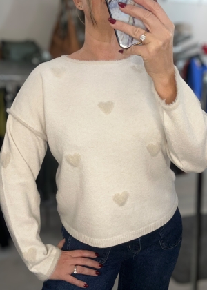 creamheartknit Thumb