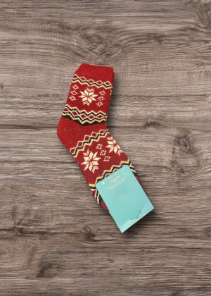 redsnowflakesocks