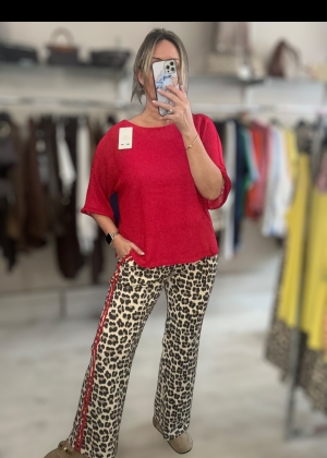 redstripeleopardjogger