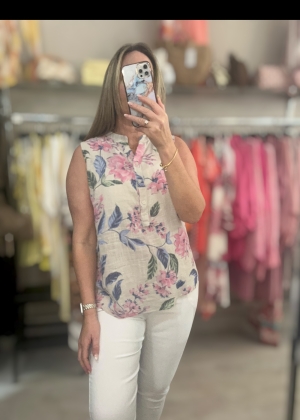 beigefloralprinttop