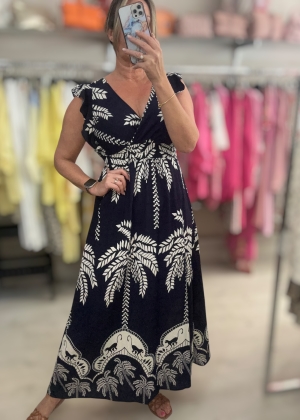 palmprintmaxidress