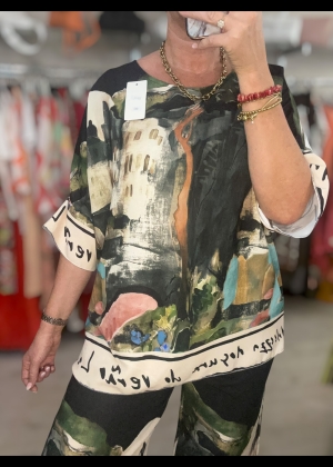 blackprintedtop