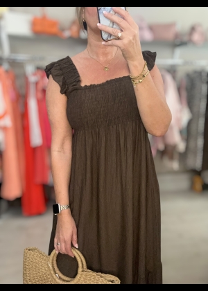 brownmaxidress Thumb