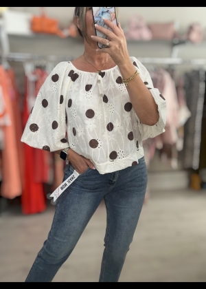 brownpolkadottop Thumb