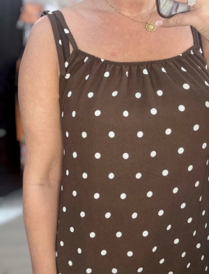 brownpolkadotdress Thumb