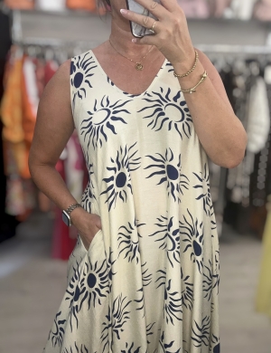 navysunprintdress Thumb