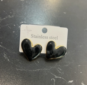 blackheartearrings