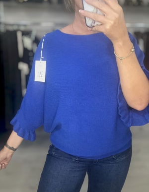 bluefrillsleeveknit Thumb
