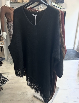 blacklacetrimknit Thumb