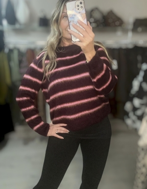 winestripeknit