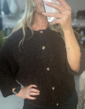 brownbouclecardigan Thumb