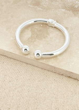 silverhingedbangle