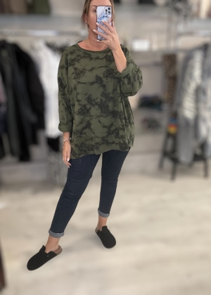 khakiprintedtop