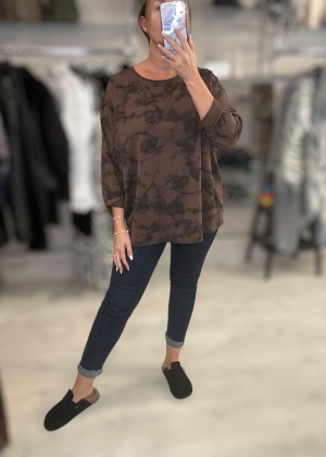 chocolateprintedtop