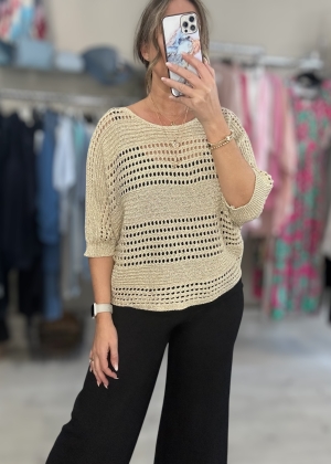 goldcrochettop