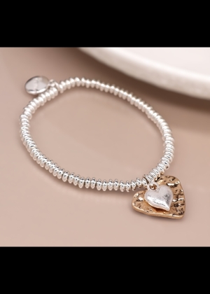 silverheartnracelet