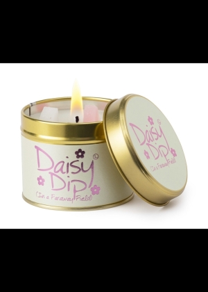 lilyflamedaisydipcandle