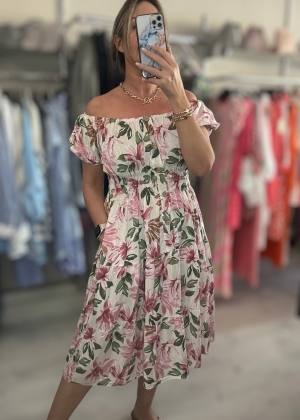 floralmididress