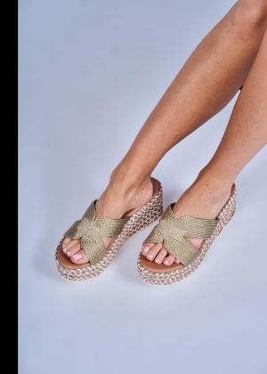 goldwedgesandal