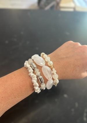 whitebraceletstack