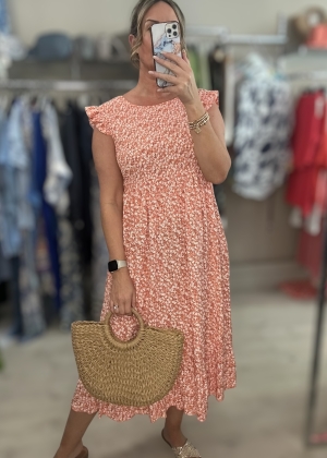 coraldloraldress