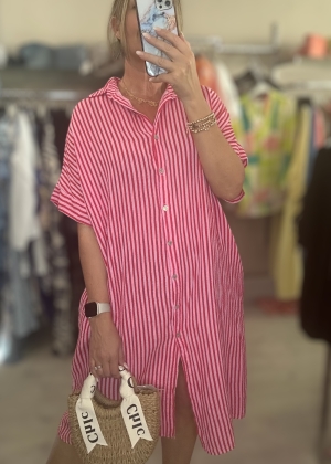 pinkshirtdress