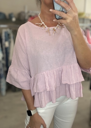 pinklinentop