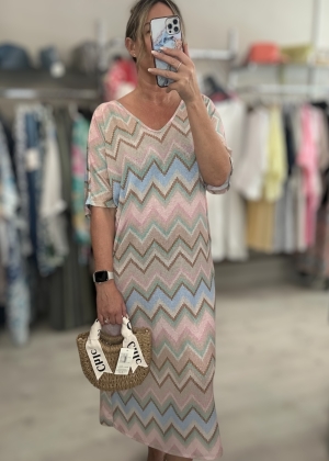 chevronprintdress